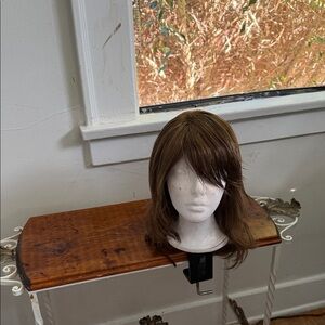 #47A. L Silky Brown Women's Wig light weight and Natrual